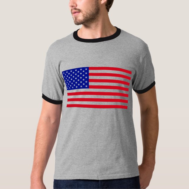 Camiseta USA-Flag-Large (Anverso)