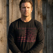 USa Flag Skull We The People Shirt