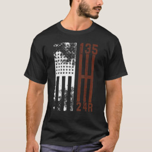 Camiseta Usa Flag Stick Shift 4x4 Suv Off Road Travels