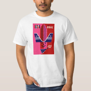 Camiseta USA ~ Fly BOAC
