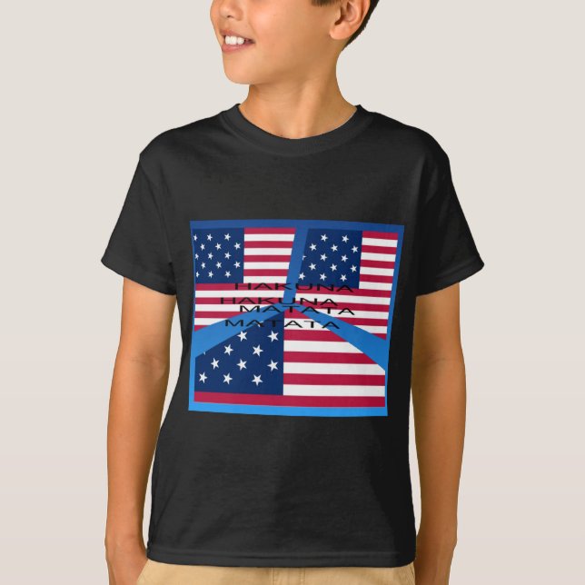 CAMISETA USA HAKUNA MATATA (Anverso)