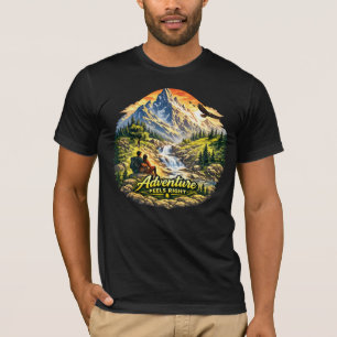 Camiseta USA Isla Verano La Aventura Se Siente Bie