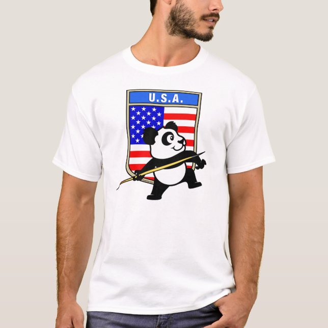 Camiseta USA Javelin Panda (Anverso)