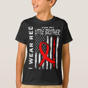 Camiseta Usa la cinta roja pequeño hermano conciencia de la
