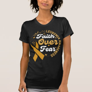 Camiseta Usa la conciencia sobre el cáncer de leucemia en l