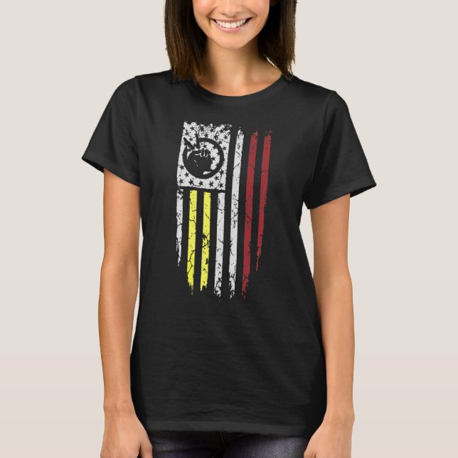 Camiseta Usa Lakota Estadounidense, Inspirado Por Los Nativ (Anverso)