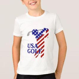 Camiseta USA Mens Golf - Male Golfer