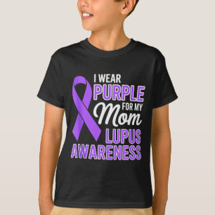 Camiseta Usa morado por el mes de concientización sobre lup