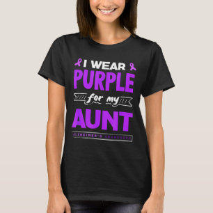 Camiseta Usa morado por la cinta de concientización de la t