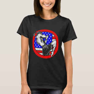 Camiseta Usa Muay Thai - Regalo de Boxeo Tailandés y Kickbo