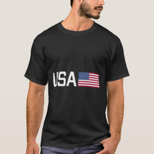 Camiseta Usa Mujeres Hombres Niños Bandera America