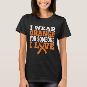 Camiseta Usa Naranja Para Alguien A Quien Amo La Conciencia