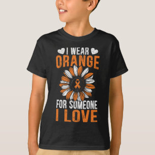 Camiseta Usa Naranja Para Alguien A Quien Amo La Conciencia