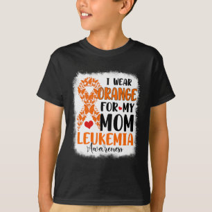 Camiseta Usa Naranja Para Mi Mamá Para Concienciar Sobre Le