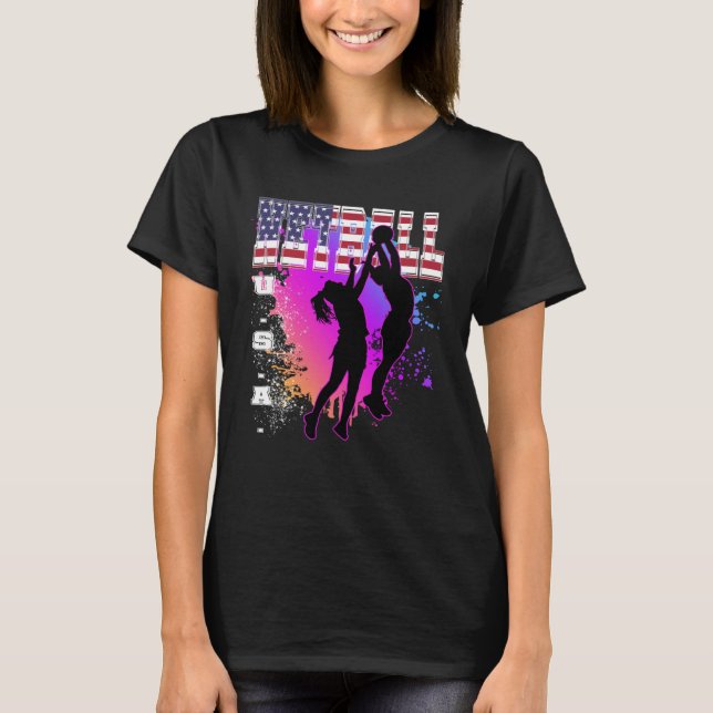 Camiseta USA Netball (Anverso)