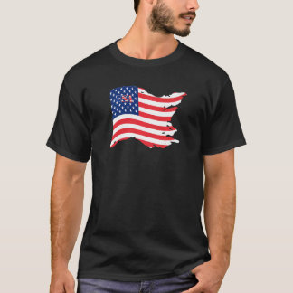 Camiseta USA Patriotic American Flag For Men Women Kids Boy