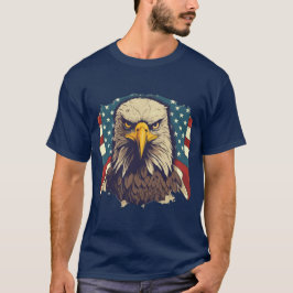 Camiseta USA Patriótica Águila Bandera Americana 4