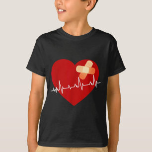 Camiseta Usa Rojo Este Febrero Para La Concienciación Sobre