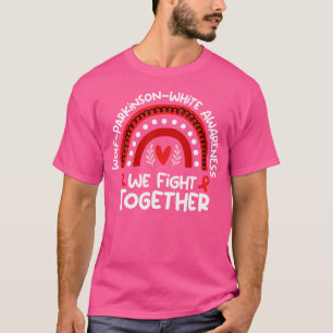 Camiseta Usa Rojo Para Concienciar A Wolf-Parkinson-White