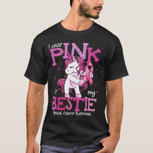 Camiseta Usa Rosa Para Mi Bestit Shirt Breast Cancer Awaren