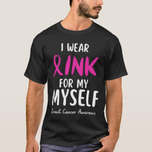 Camiseta Usa Rosa Para Mi Conciencia Sobre El Cáncer De Mam