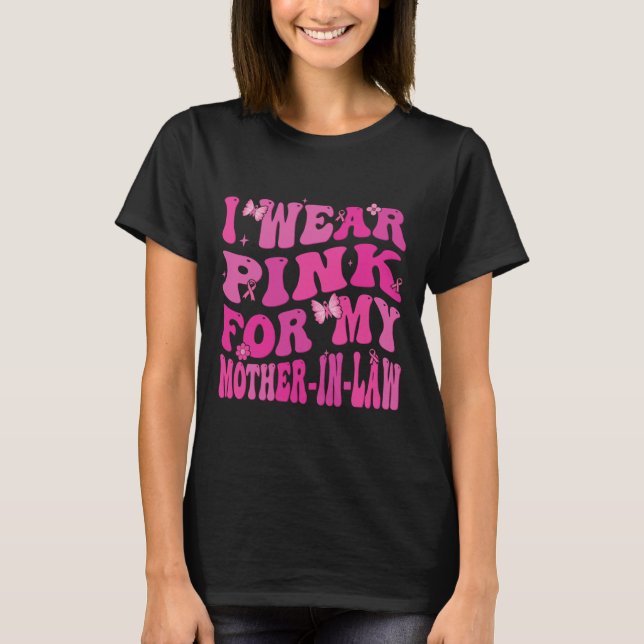 Camiseta Usa Rosa Para Mi Madre En La Ley Consciente Del Cá (Anverso)