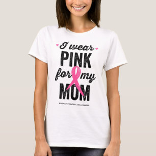 Camiseta Usa Rosa Para Mi Mamá Concienciación Sobre El Cánc