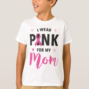 Camiseta Usa Rosa Para Mi Mamá Concienciación Sobre El Cánc