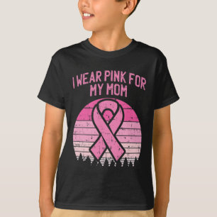 Camiseta Usa Rosa Para Mi Mamá Para Concienciar A Los Niños