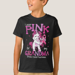 Camiseta Usa Rosa Para Que Mi Abuela Sea Consciente Del Cán