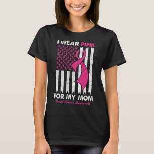 Camiseta Usa Rosa Por Mi Mamá Conciencia Del Cáncer De Mama