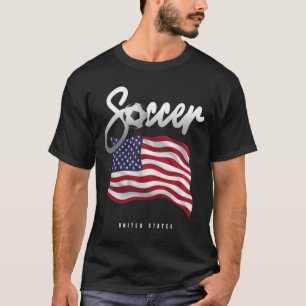 Camiseta USA Soccer - Bandera Americana