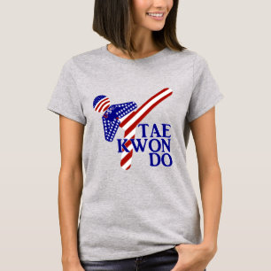 Camiseta USA Taekwondo Kick (1)
