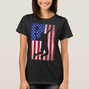 Camiseta Usa tenis de bandera americana para hombres mujere