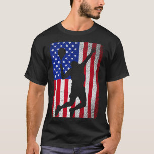 Camiseta Usa tenis de bandera americana para hombres mujere