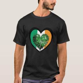 Camiseta "¡Usa tu corazón irlandés orgulloso!"