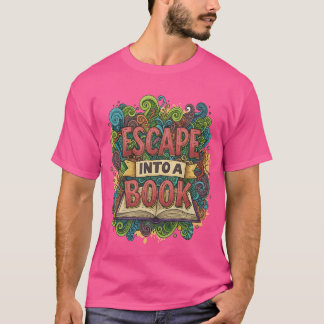 Camiseta Usa tu historia: Escape a una edición de libros
