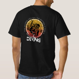 Camiseta Usa tu hobby extremo, buceo Scuba