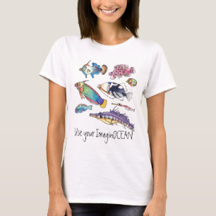 Camiseta Usa tu pez ImaginOCEAN