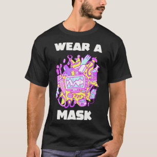 Camiseta Usa Un Día De Médicas Felices Máscara