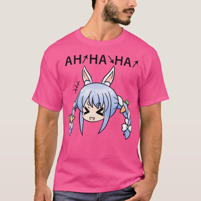 Camiseta Usada Pekora Chibi (Anverso)