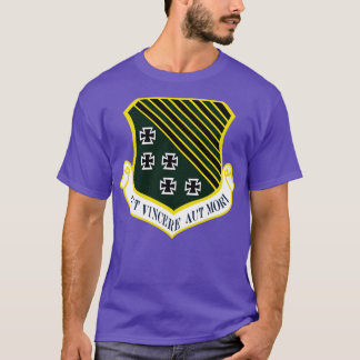 Camiseta USAF 1er ala de combate Aut Vincero Aut Mori