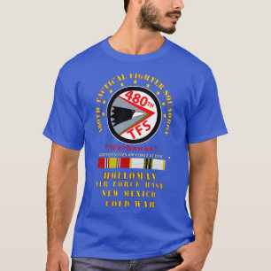 Camiseta USAF 480.º luchador táctico Escuadrón Warhawks Hol