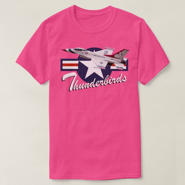 Camiseta USAF Thunderbird  (Diseño del anverso)