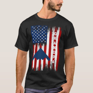 Camiseta Usafa Merch Orgullo Fuerza Aérea Papi Hijo Abuelo