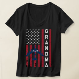 Camiseta Usafa Merch Orgullosa Fuerza Aérea Mamá Esposa Mam