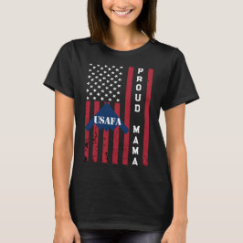 Camiseta Usafa Merch Orgullosa Fuerza Aérea Mamá Esposa Mam