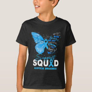 Camiseta Usamos Alopecia De Apoyo A La Mariposa Azul
