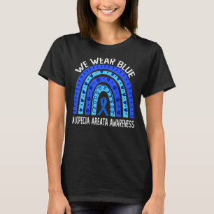 Camiseta Usamos Azul Para Concienciación Alopecia Areata