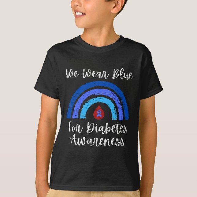 Camiseta Usamos azul para el mes de toma de conciencia sobr (Anverso)